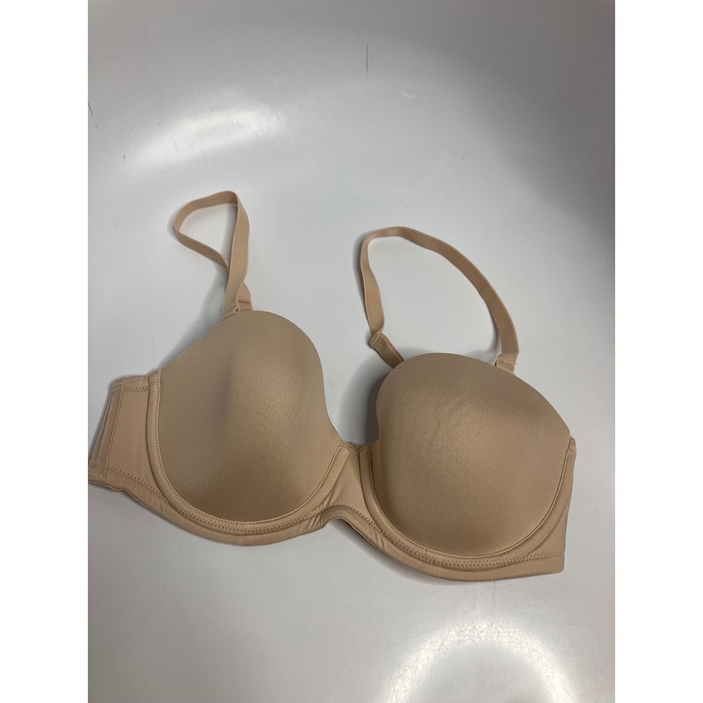 Wacoal Red Carpet Strapless Bra Womens 34C Beige Excellent Underwire 854119